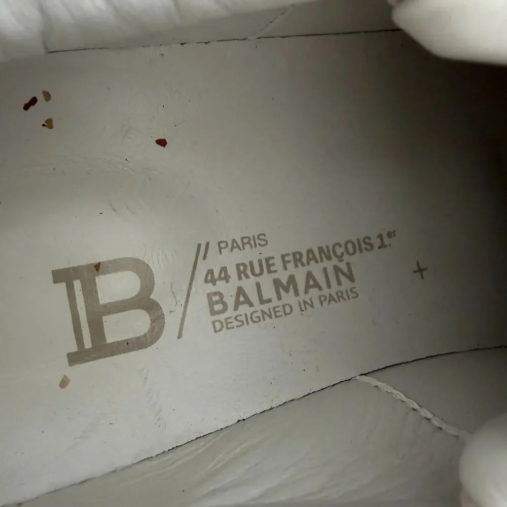 Balmain court monogram